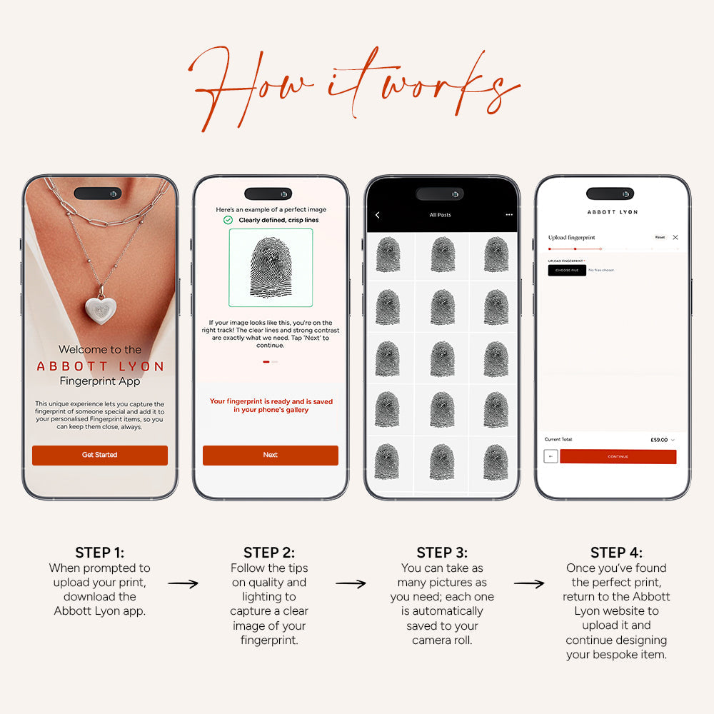 Round Photo Locket Bracelet (Gold)