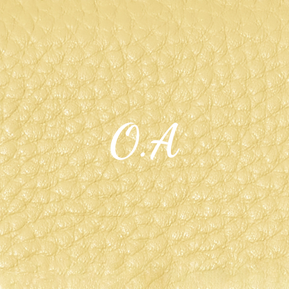 Small Vanity Cosmetic Bag (Butter Yellow)