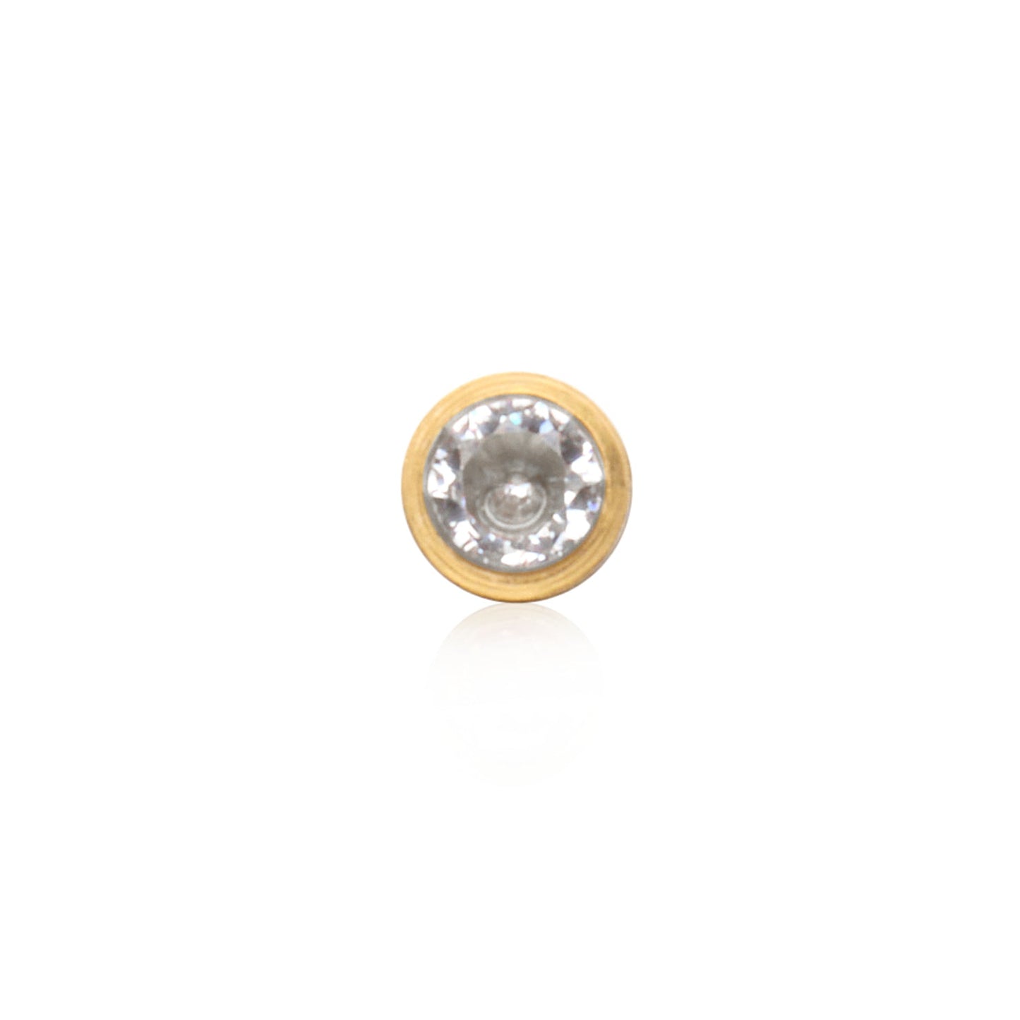 Stamped - Crystal Heart Birthstone
