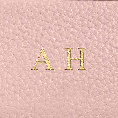 Small Leather Jewellery Box (Blush Nude)