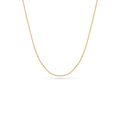 Organic Fingerprint Droplet Necklace (Gold)