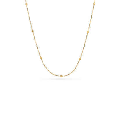 Pearl Butterfly Necklace (Gold)