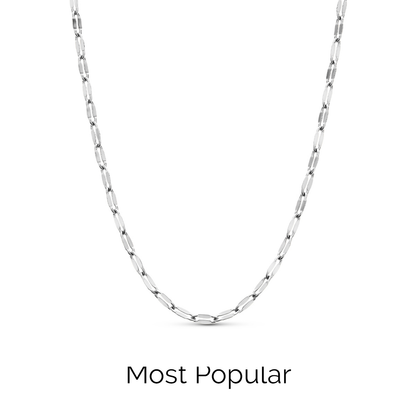 Mother of Pearl Cushion Necklace & Earrings Set (Silver)