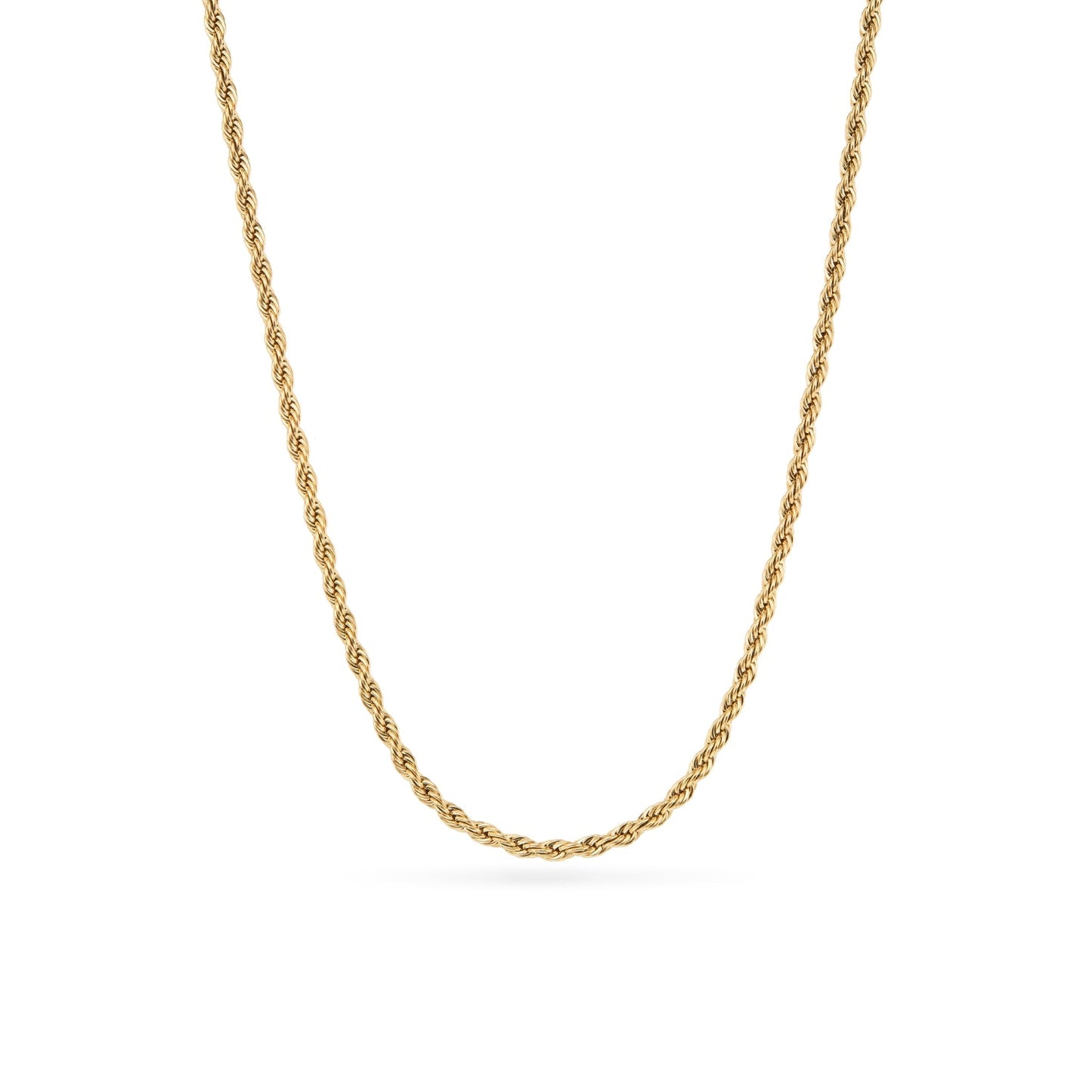 Round Photo Locket Sphere Necklace (Gold)