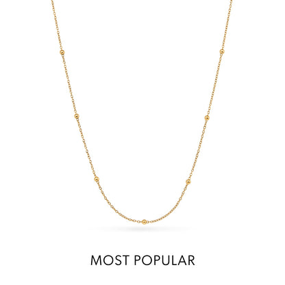 Pale Pink Opal Cushion Necklace & Earrings Set (Gold)