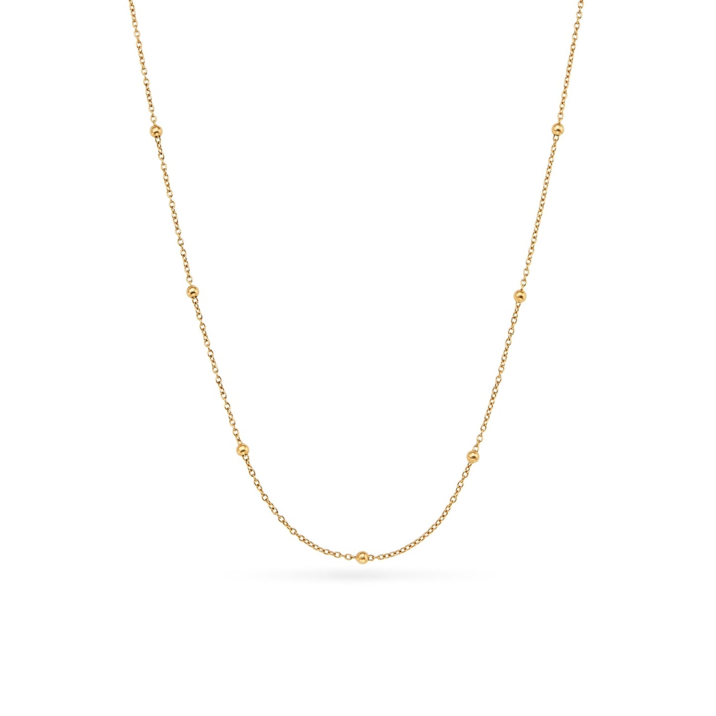 Coin Fingerprint Necklace (Gold)