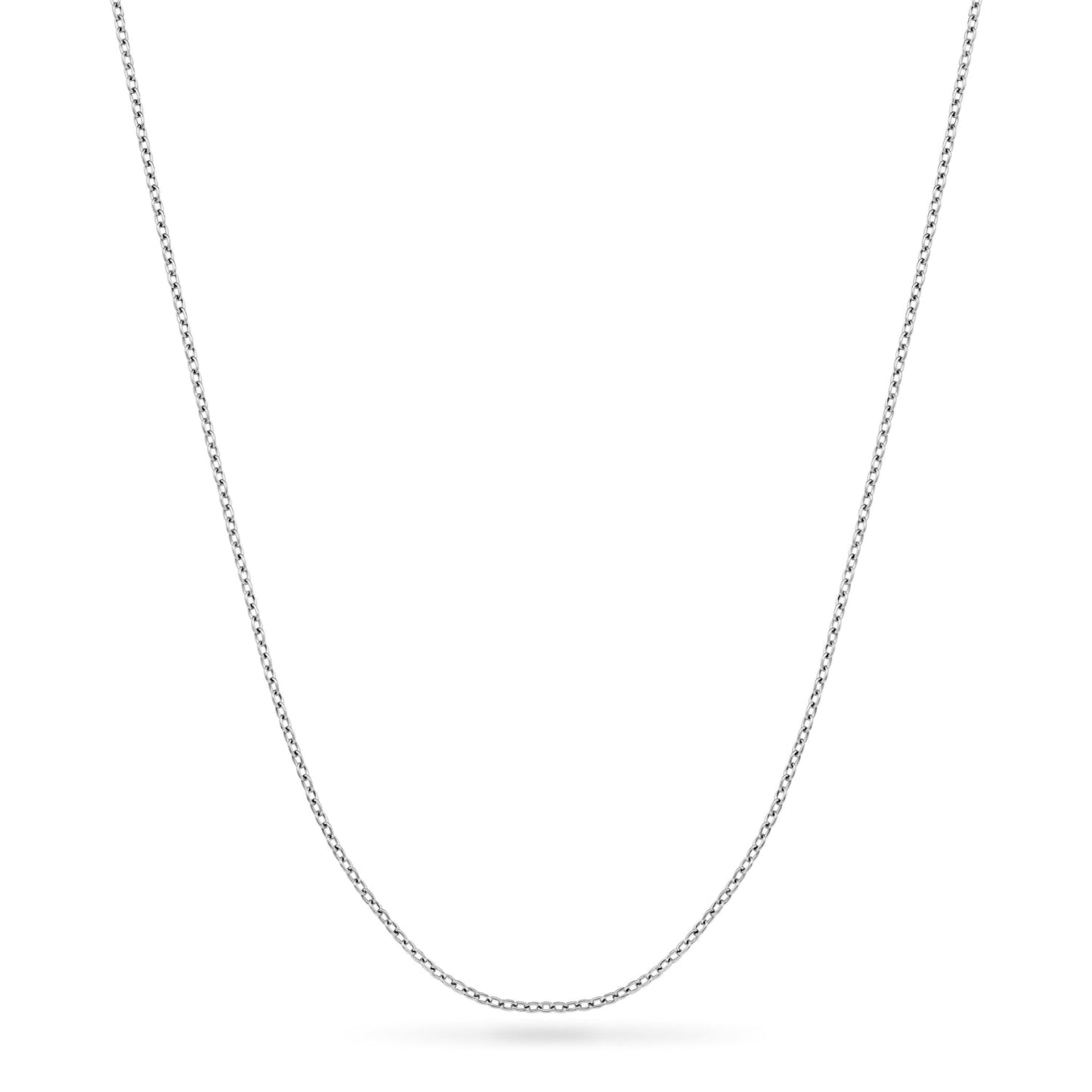 Fingerprint Written In The Stars Tag Necklace (Silver)