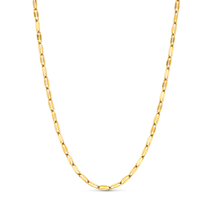 Blue Lace Agate Cushion Necklace & Earrings Set (Gold)