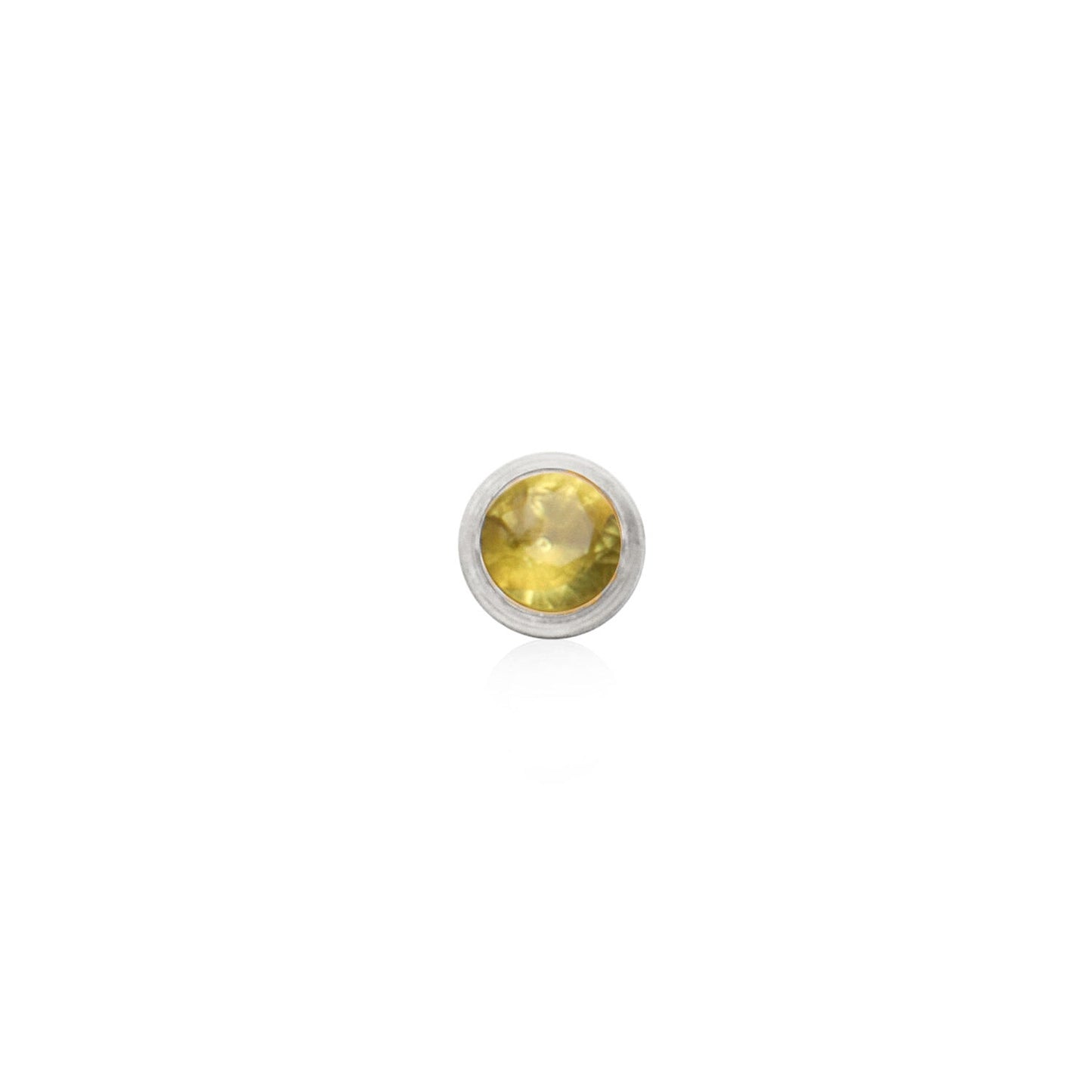Custom Retro Birthstone (Silver)