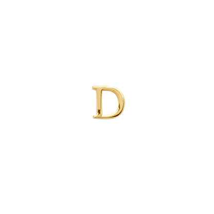 Made Mine Charms - Didot Initial Charm (Gold)