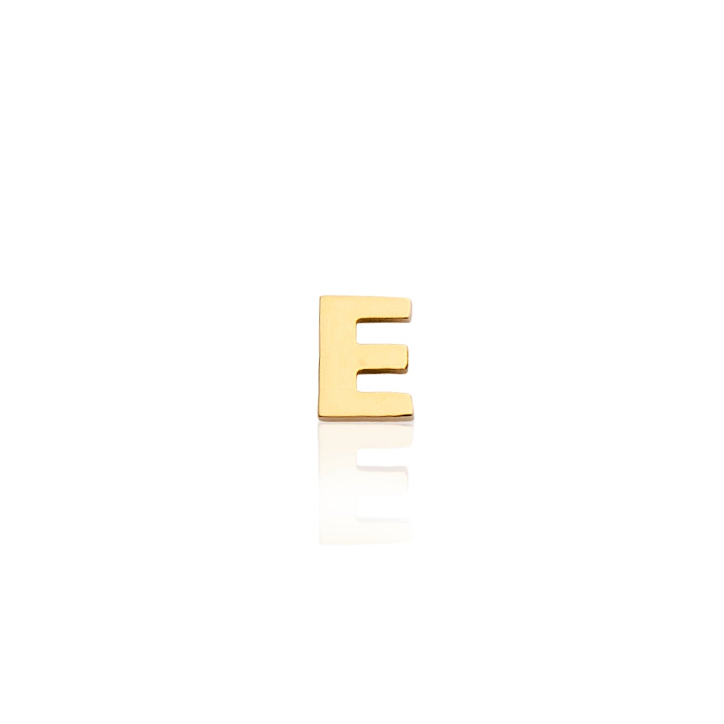 Made Mine Charms - Block Initial Charm (Gold)