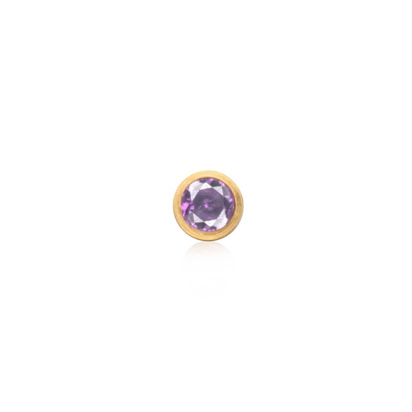 Custom Retro Birthstone (Gold)