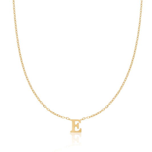 Mini Initial Necklace (Gold) MFY