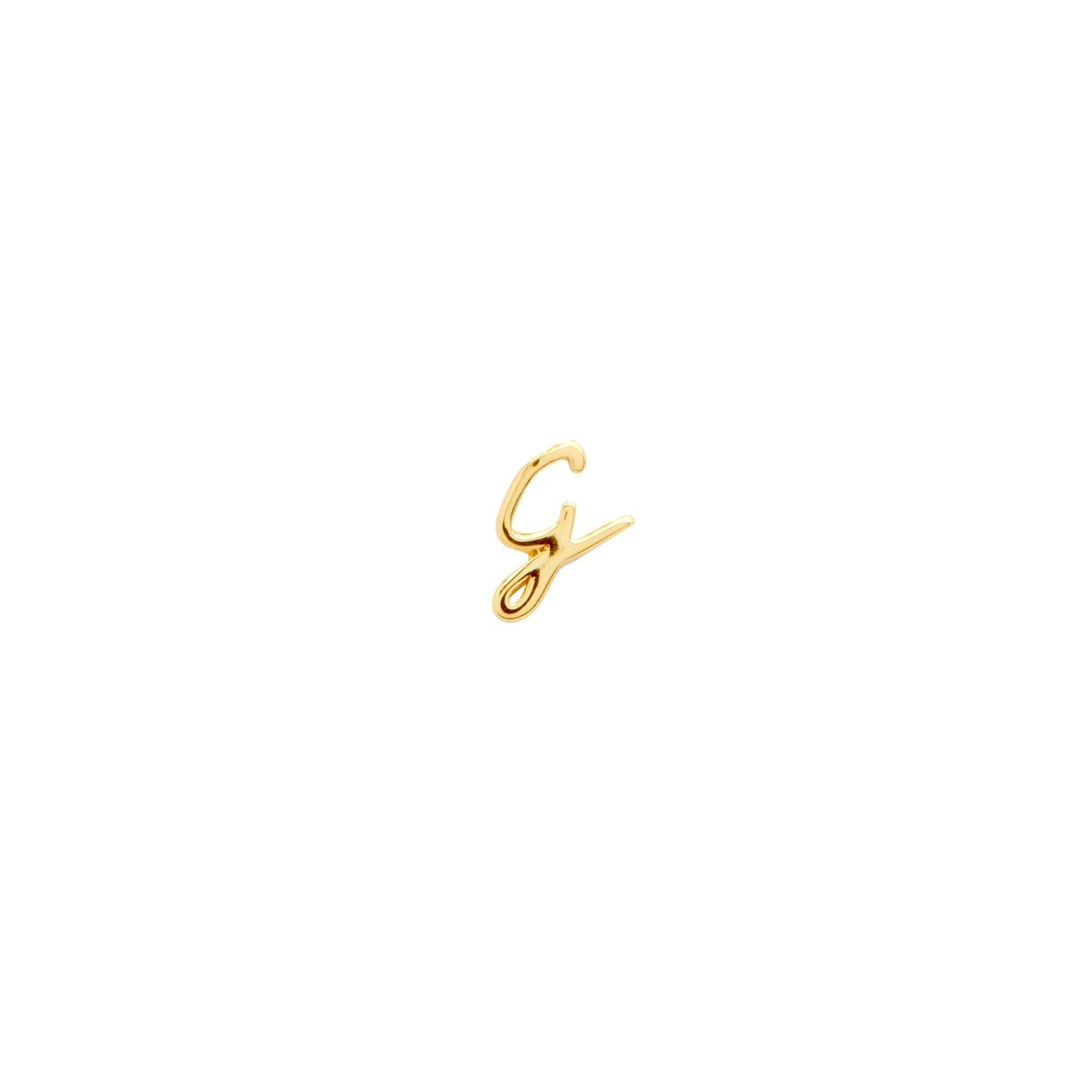 Made Mine Script Letter Bracelet (Gold) - NN