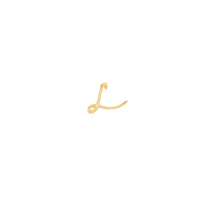 Made Mine Script Letter Bracelet (Gold) - NN