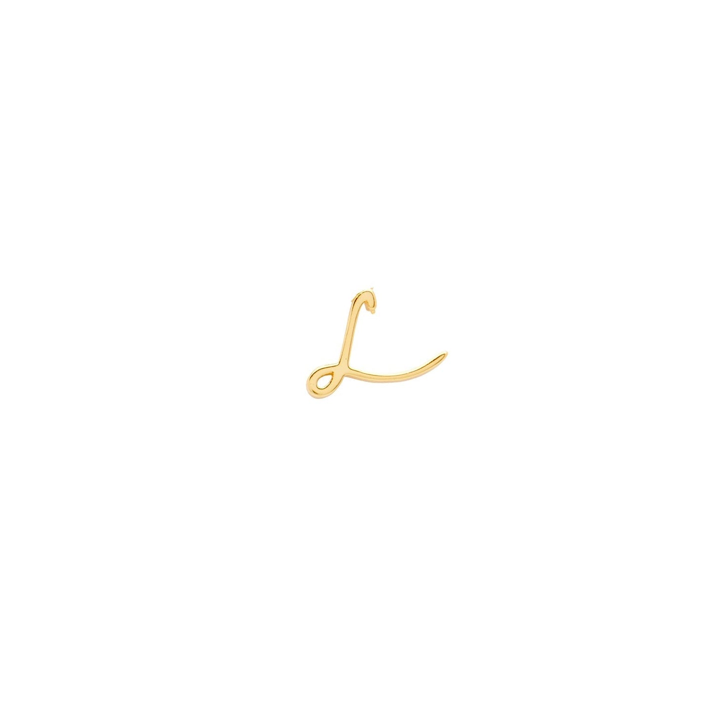 Made Mine Script Letter Bracelet (Gold) - JJ