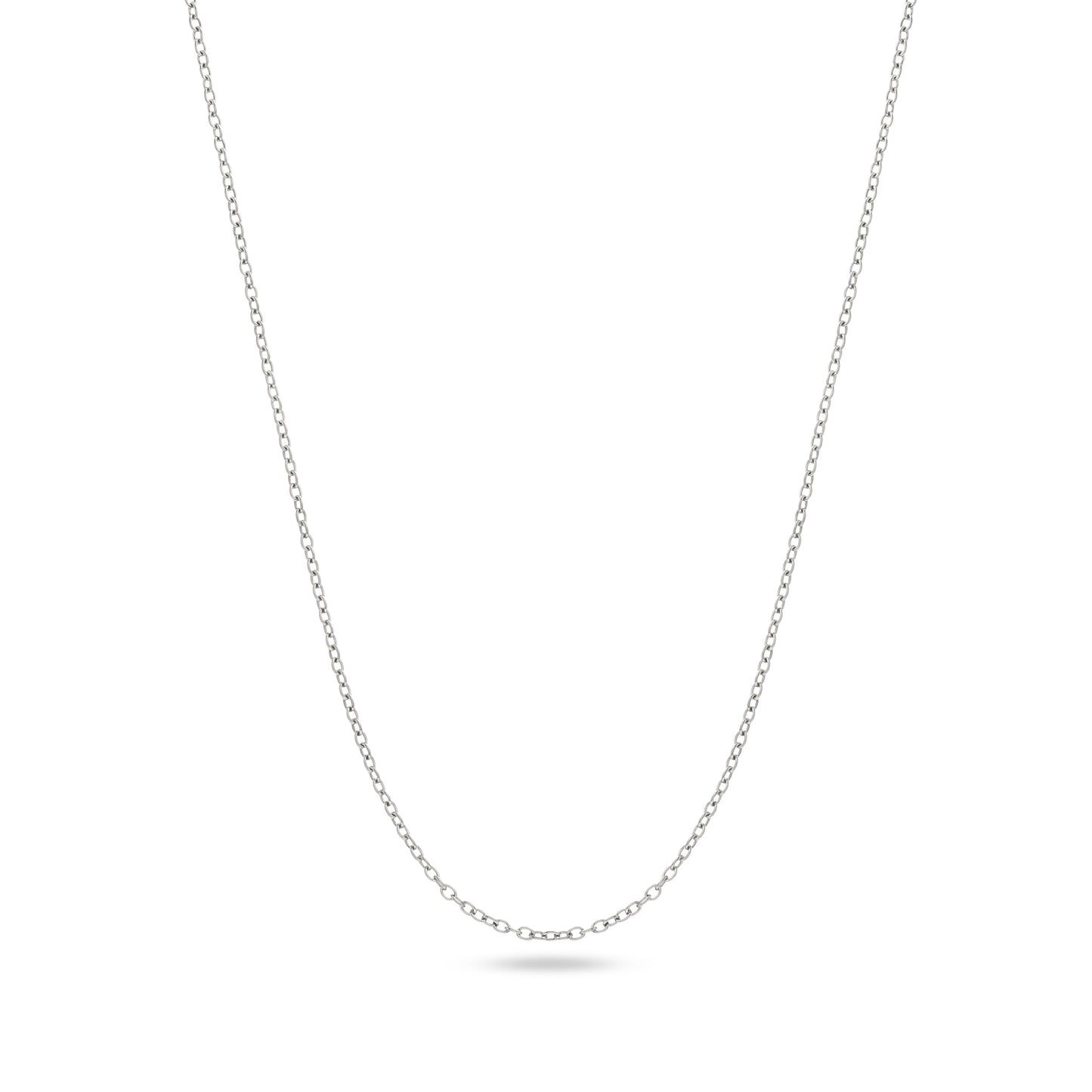 Mini & Me T-Bar Necklace Set (Silver)