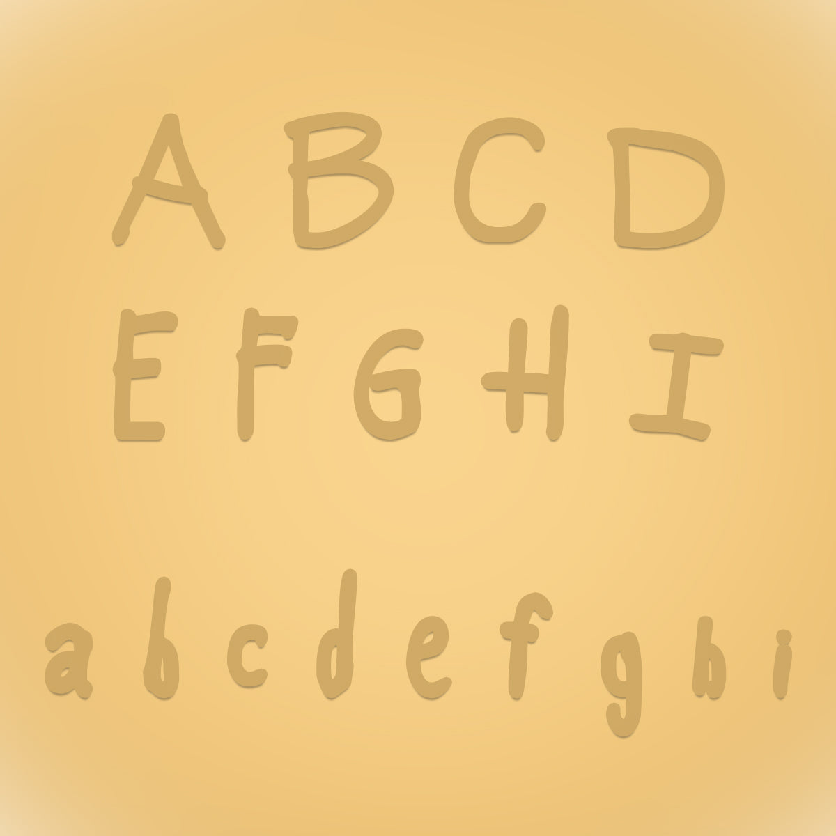 Fingerprint Written In The Stars Tag Necklace (Gold)