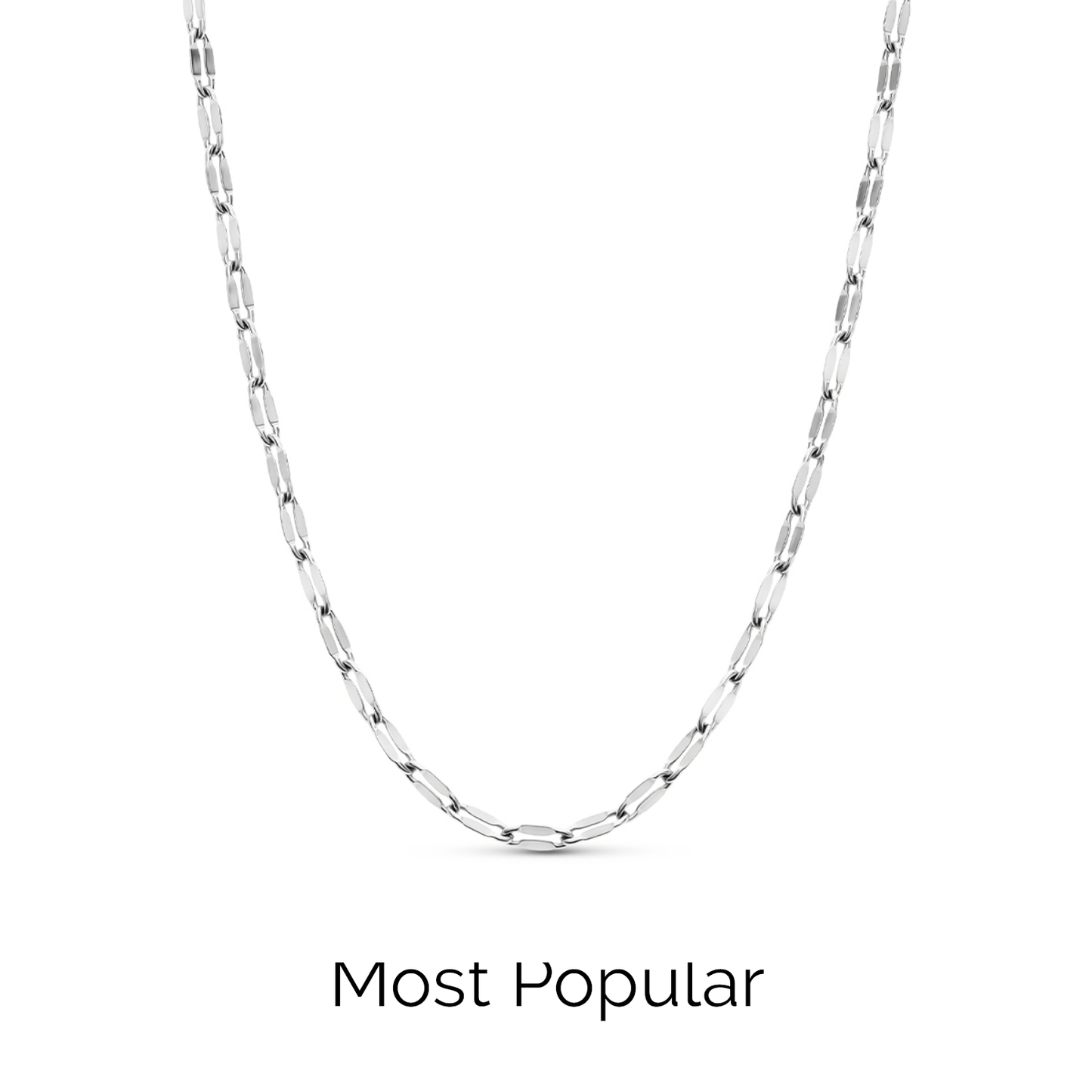 Heart Photo Locket Necklace (Silver)