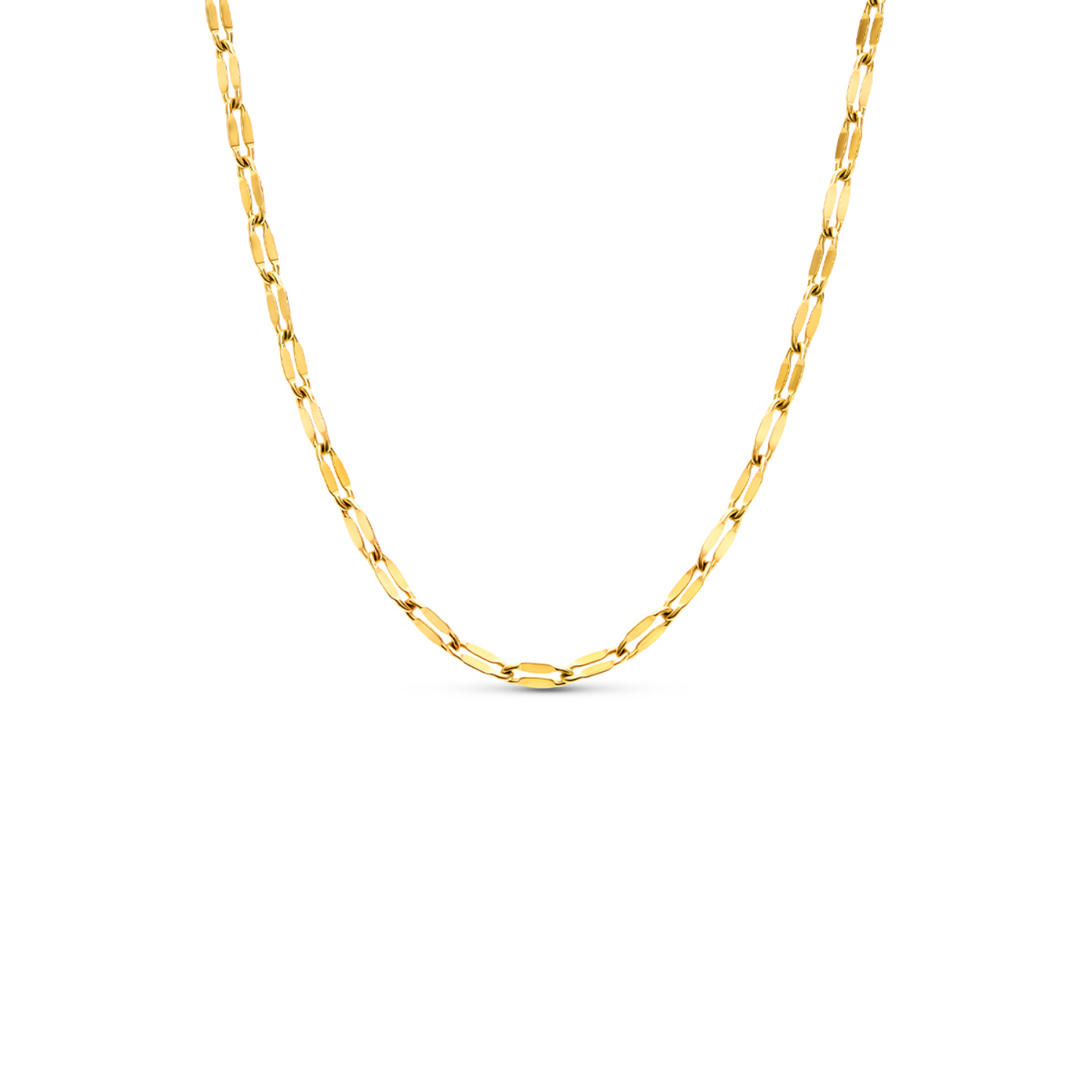 Ocean Charms Sardine Necklace (Gold)