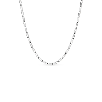 Heart Photo Locket Necklace (Silver)