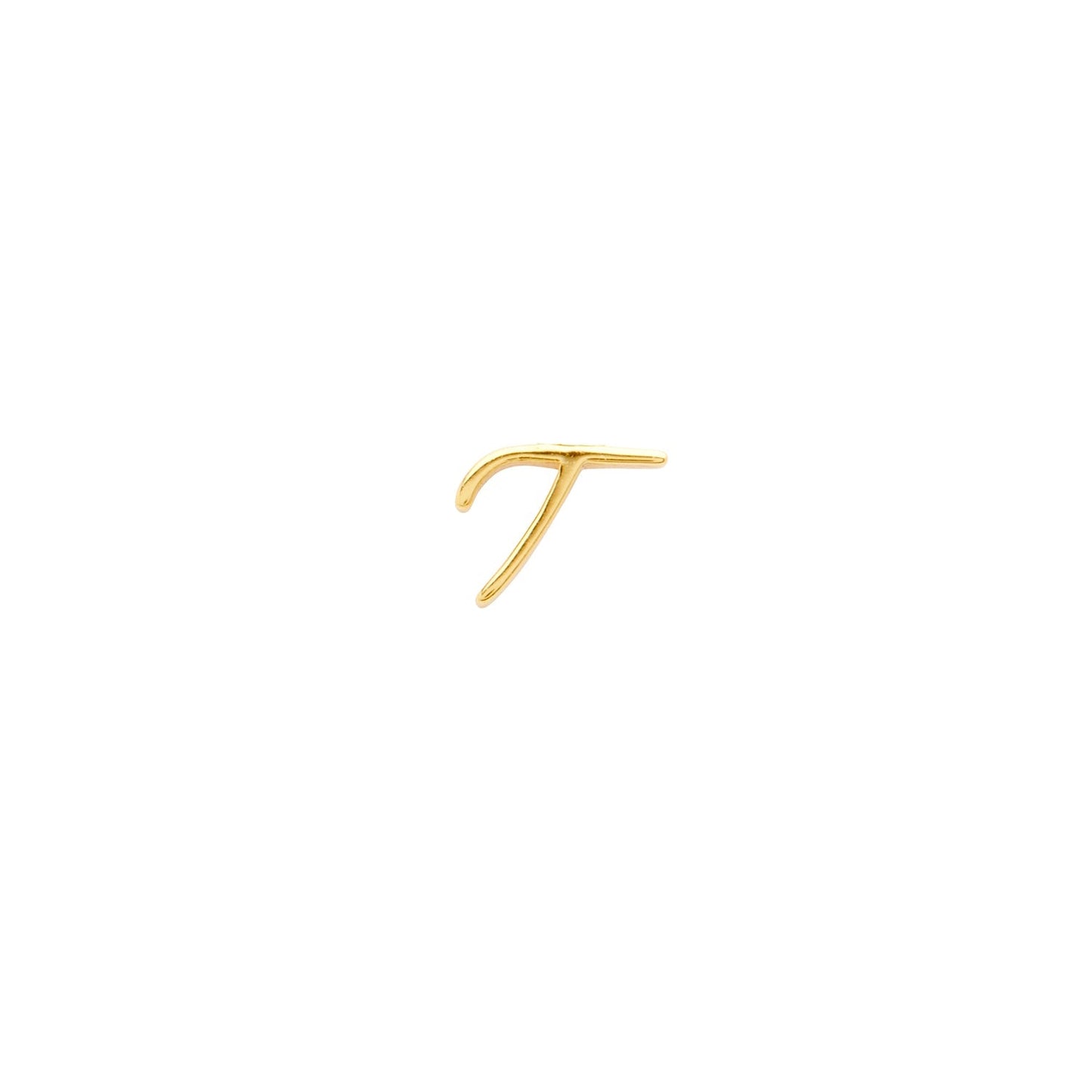 Made Mine Script Letter Bracelet (Gold) - NN