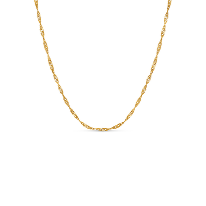 Heart Photo Locket Necklace (Gold)