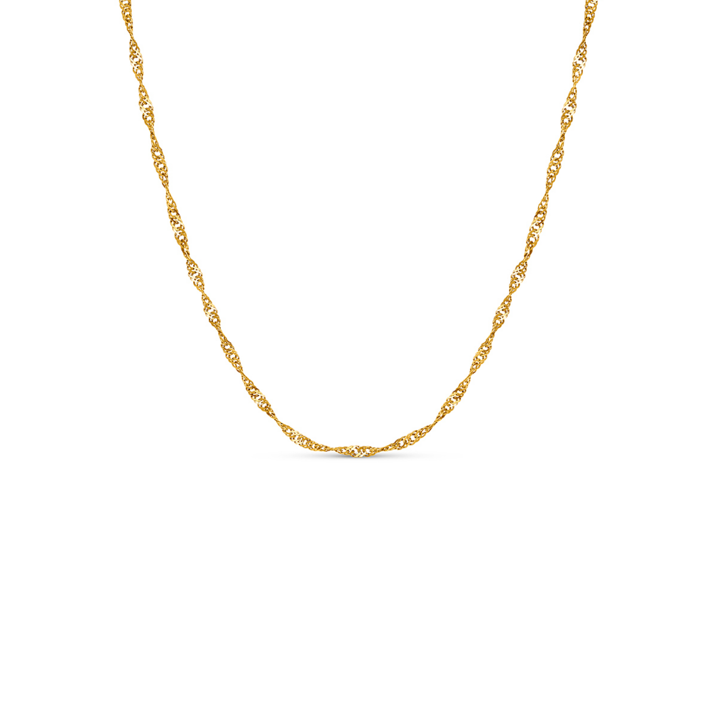 Ocean Charms Sun Necklace (Gold)