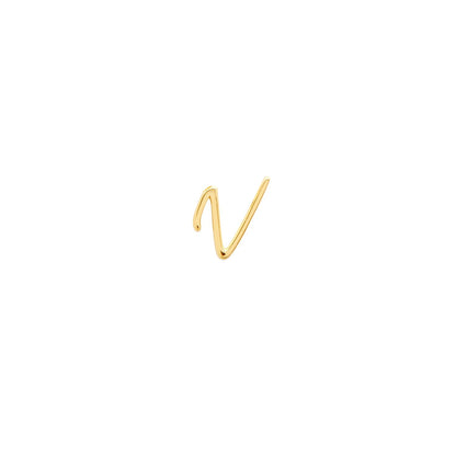 Made Mine Script Letter Bracelet (Gold) - JJ