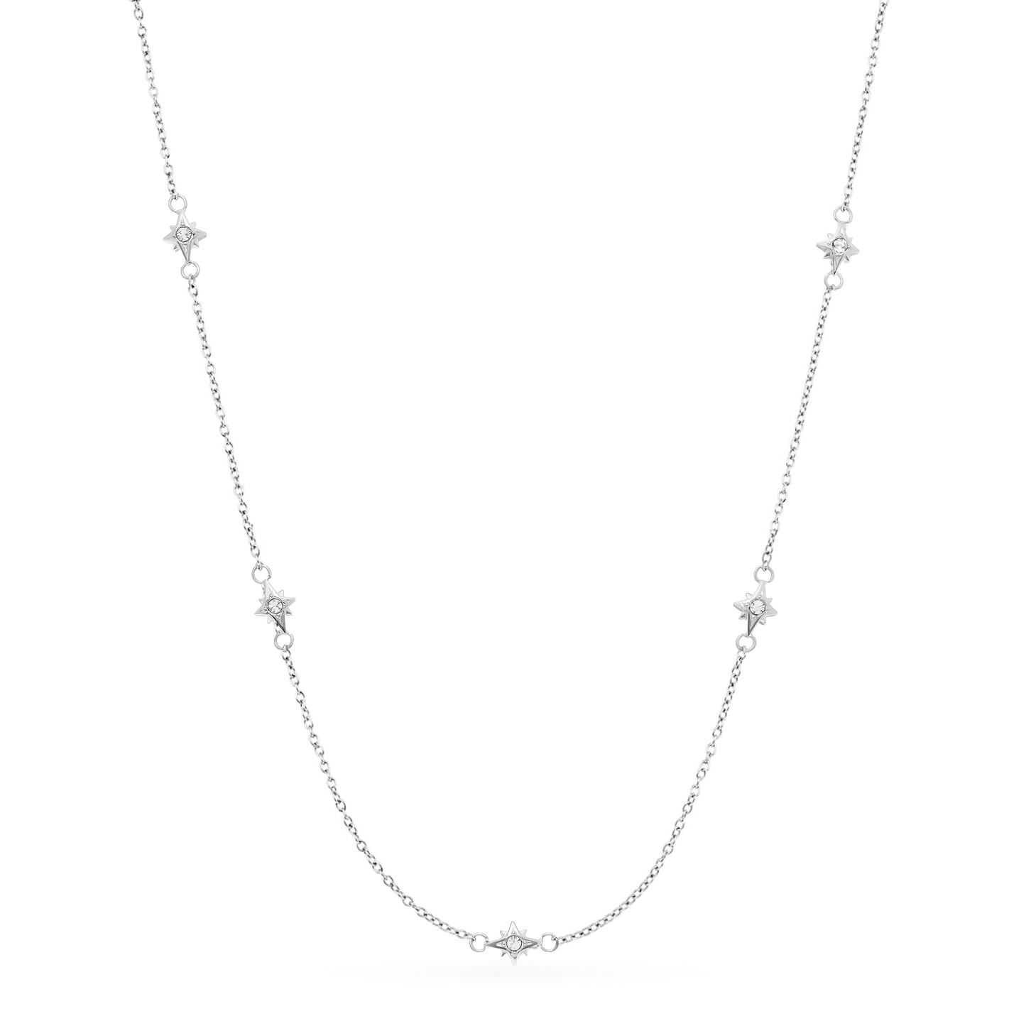 Padlock Necklace (Silver)