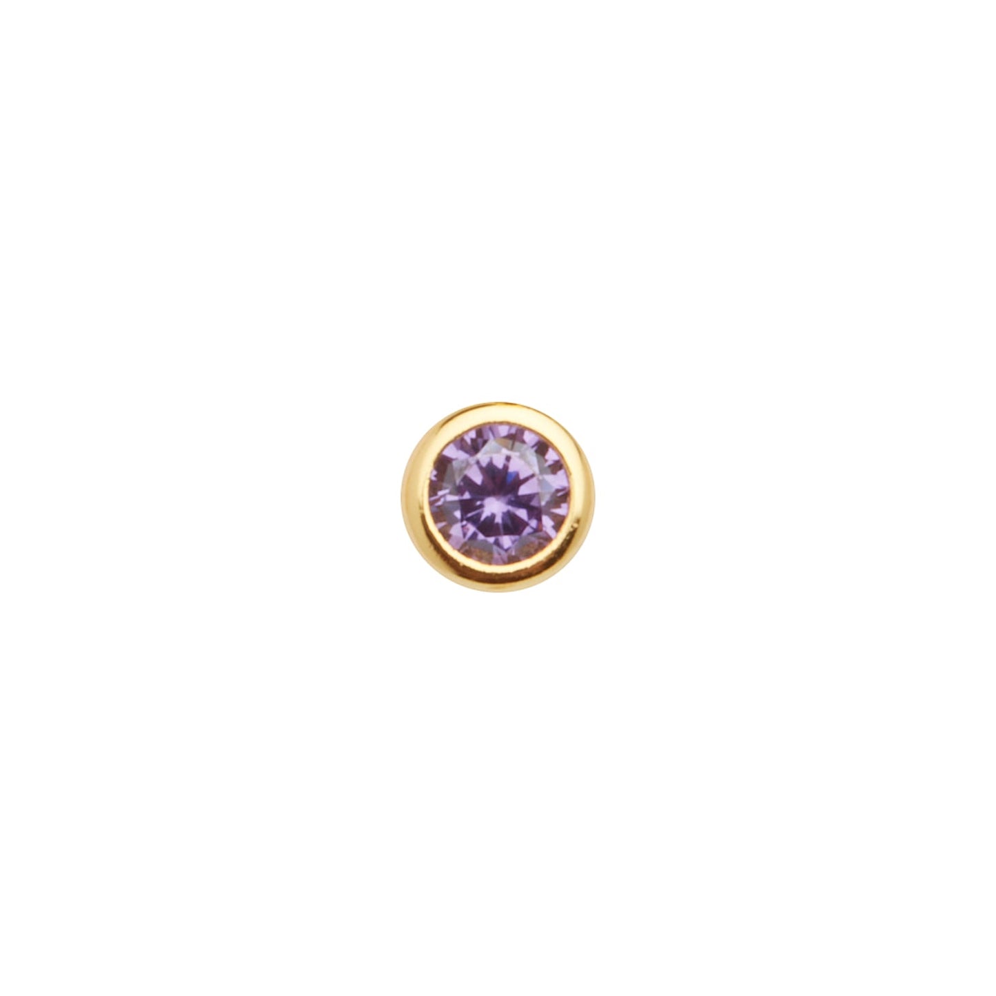 Mini Birthstone Bracelet (Gold)