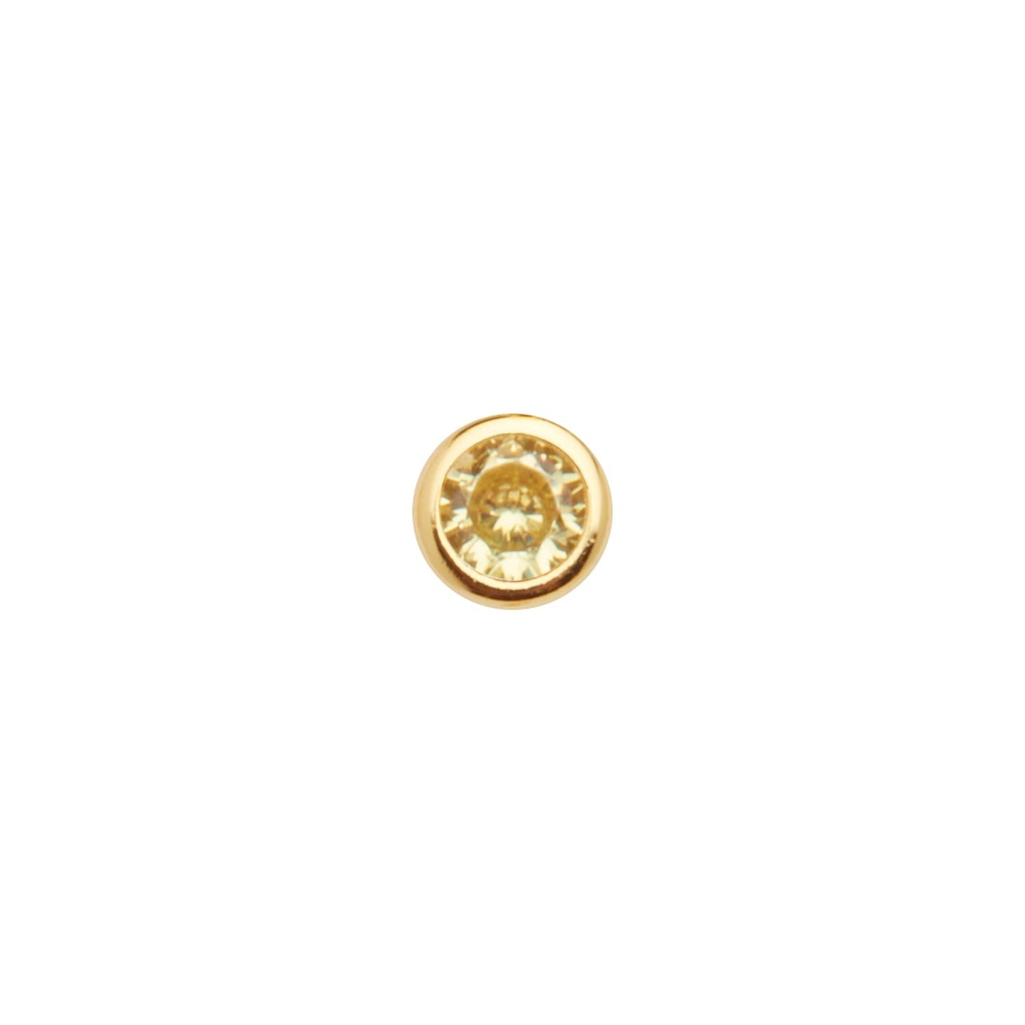 Mini Birthstone Bracelet (Gold)