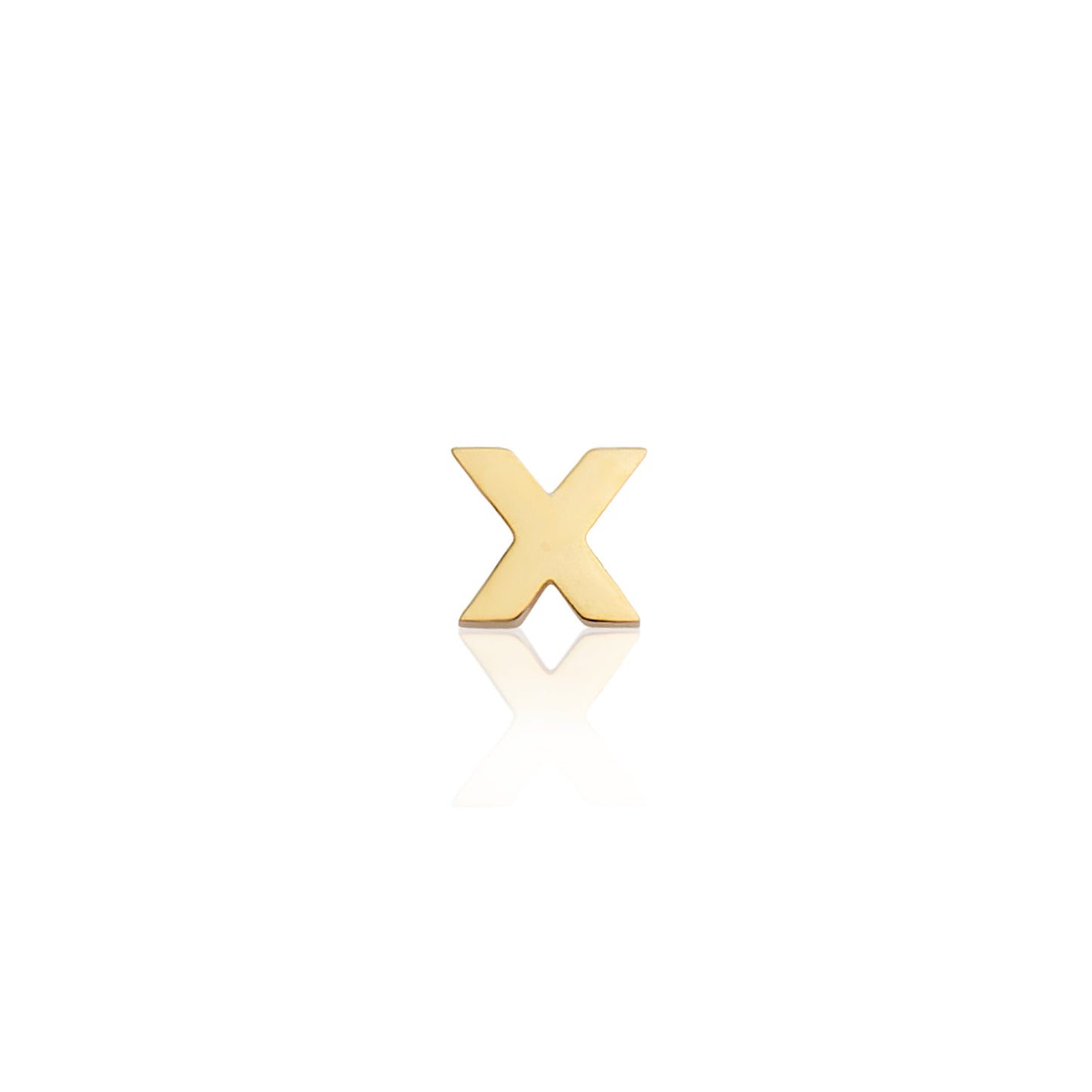 Mini Letter & Heart Birthstone Layered Necklace Set (Gold)