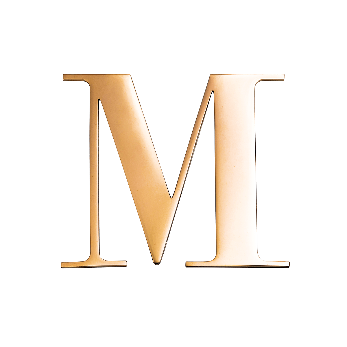 Gold Small Metal Letter