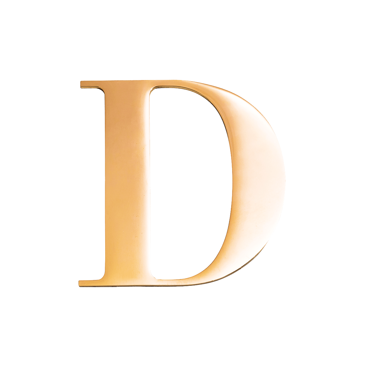 Metal Letter Pins (Gold)