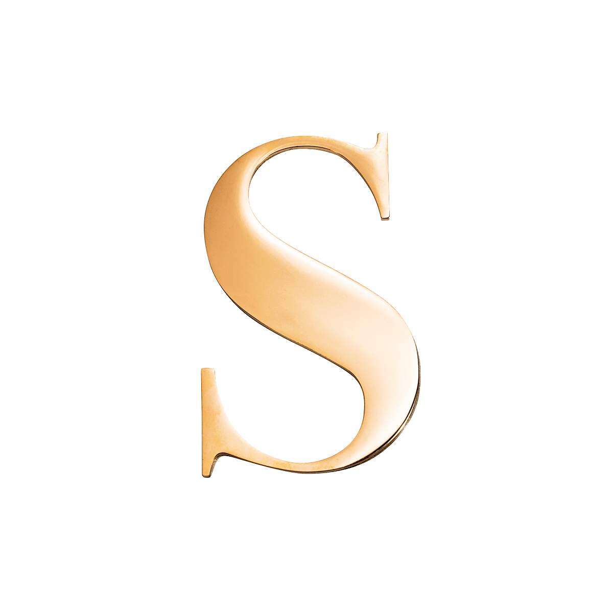 Large Metal Letters - Gold