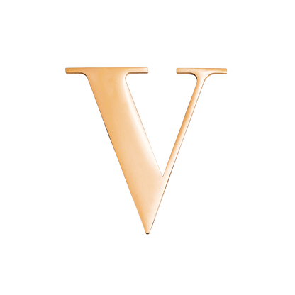 Custom Figaro Icon - Initial (Gold)