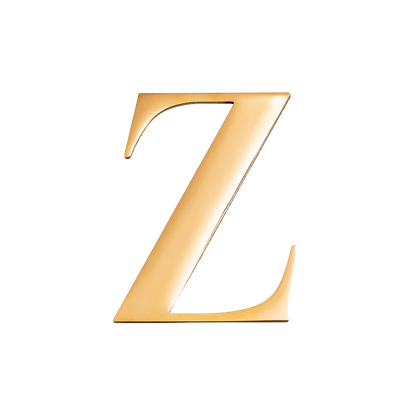 Metal Letter Pins (Gold)