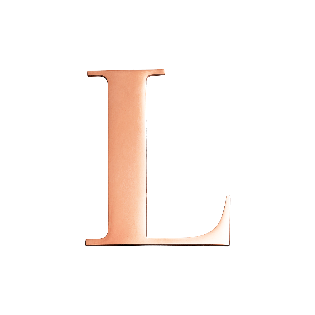 Letter Ring (Rose Gold)