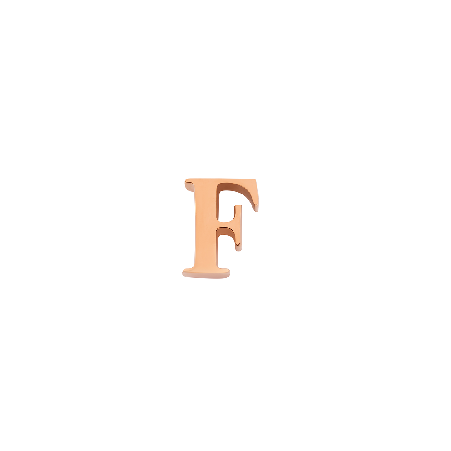 Made Mine Charms - Didot Initial Charm (Rose Gold)